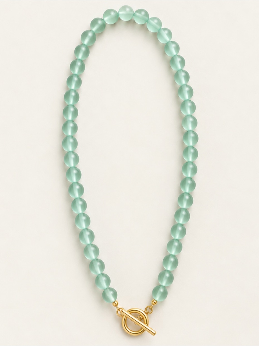 New! Mint Green Beaded Colorful Necklace NWOT